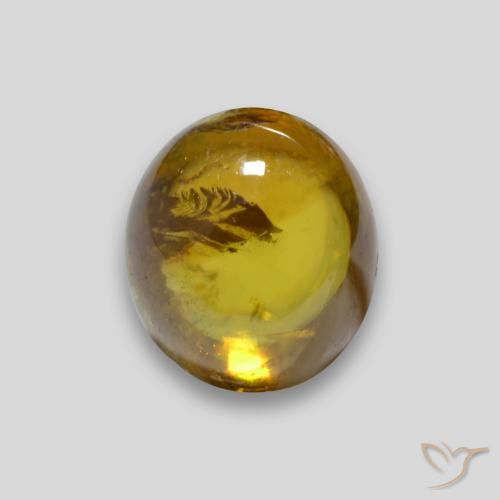 2.28ct Натуральный Золотой Сфен, Овал, Прозрачный