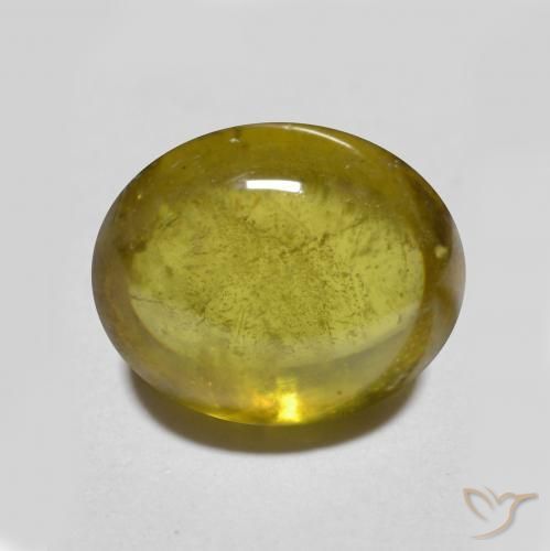 2.59ct Натуральный Глубокий золотисто-коричневый Сфен, Овал, Полупрозрачный