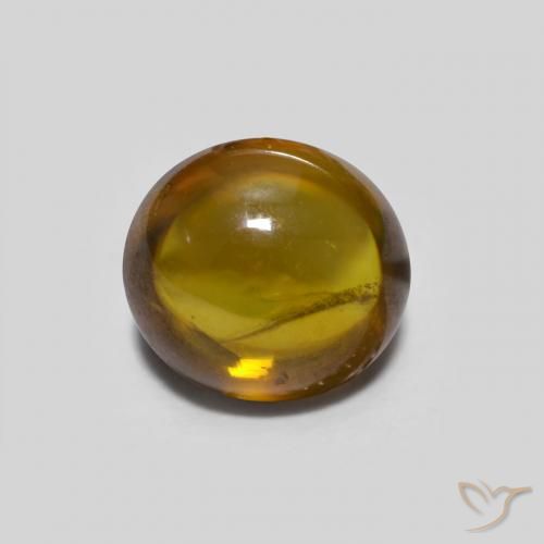 0.82ct Натуральный Теплый коричневый Сфен, Овал, Прозрачный