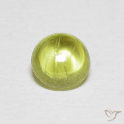 1.18ct Натуральный Теплый землисто-зеленый Сфен, Овал, Прозрачный