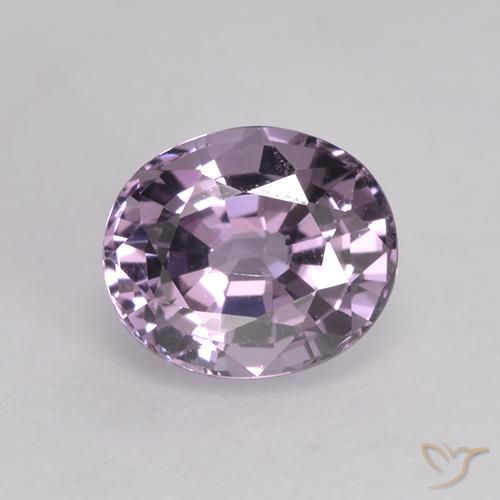 0.78ct Натуральный Средний фиолетовый шпинель, Овал, VVS-VS