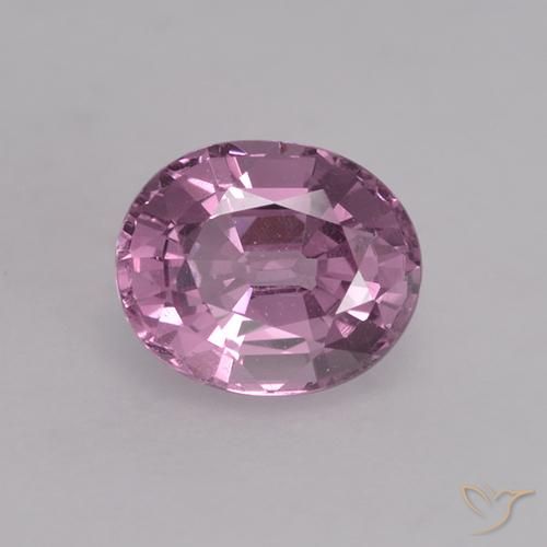 0.71ct Натуральный Средний фиолетовый шпинель, Овал, Чистота VS