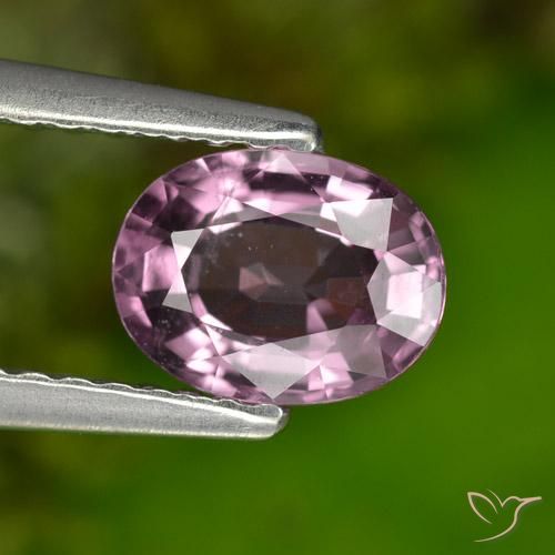 0.93ct Натуральный Средний фиолетовый шпинель, Овал, Чистота VS