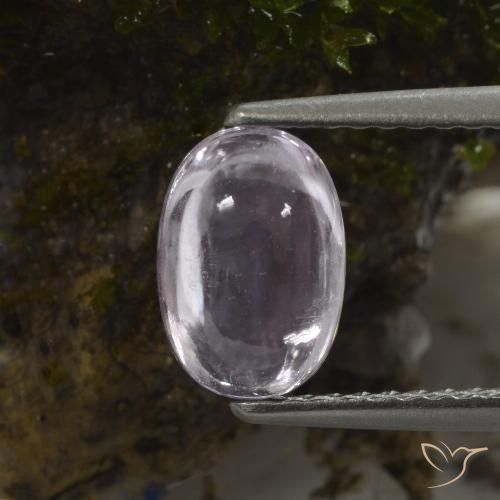 1.48ct Натуральный Очень светло-фиолетовый шпинель, Овал, Прозрачный
