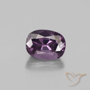 1.43ct Натуральный Средний фиолетовый шпинель, Овал, VS-SI