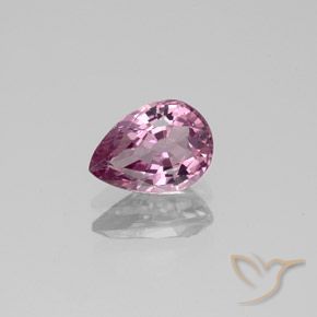 1.06ct Натуральный Светло-пурпурный шпинель, Форма груши, VVS-VS