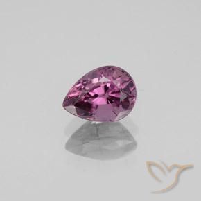 1.06ct Натуральный Темно-пурпурный шпинель, Форма груши, Чистота VVS