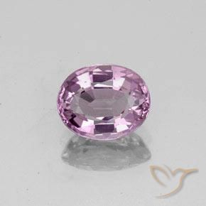 1.39ct Натуральный Светло-красно-фиолетовый шпинель, Овал, VVS-VS