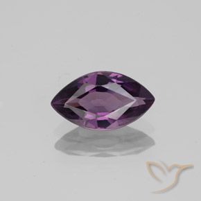 1.32ct Натуральный Виноградно-фиолетовый шпинель, Маркиза, VVS-VS