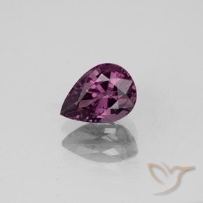 1.19ct Натуральный Винно-пурпурный шпинель, Форма груши, Чистота VVS