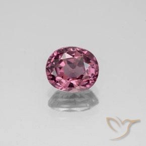 1.41ct Натуральный Средний фиолетовый шпинель, Овал, Чистота VS