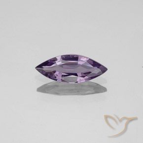 0.81ct Натуральный Средний фиолетовый шпинель, Маркиза, VVS-VS