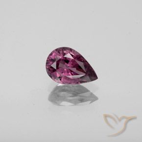 1.14ct Натуральный Бойзенберри шпинель, Форма груши, Чистота VS