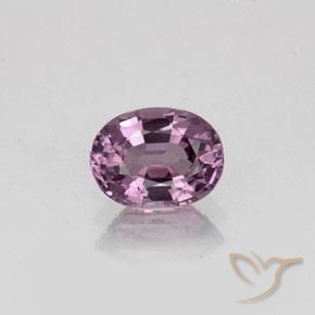 0.99ct Натуральный Светло-пурпурный шпинель, Овал, Чистота VVS