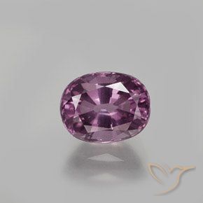 1.63ct Натуральный Средне-темно-фиолетовый шпинель, Овал, Чистота VS