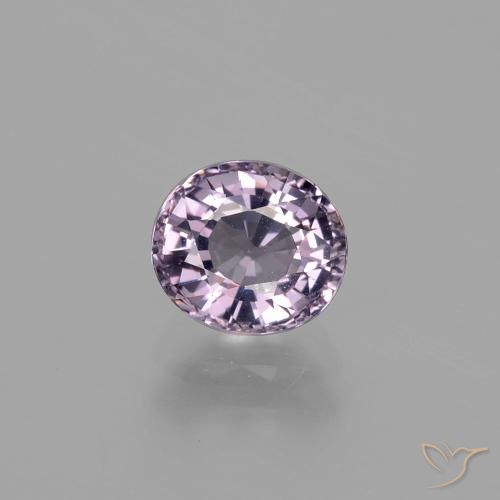 1.10ct Натуральный Светло-фиолетовый шпинель, Овал, VVS-VS