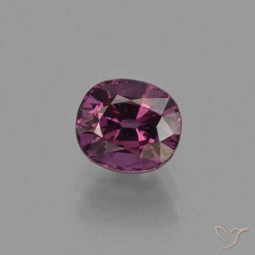 1.23ct Натуральный Темно-пурпурный шпинель, Овал, Чистота VS