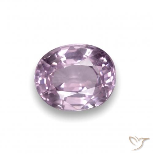 0.90ct Натуральный Светло-фиолетовый шпинель, Овал, Чистота VS