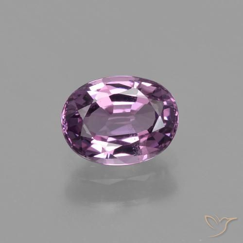 0.93ct Натуральный Интенсивный фиолетовый шпинель, Овал, Чистота VS