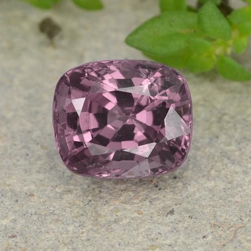 1.52ct Натуральный Темная Сангрия шпинель, Подушка, VVS-VS