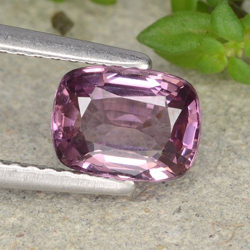 1.21ct Натуральный Средне-темно-фиолетовый шпинель, Подушка, VVS-VS