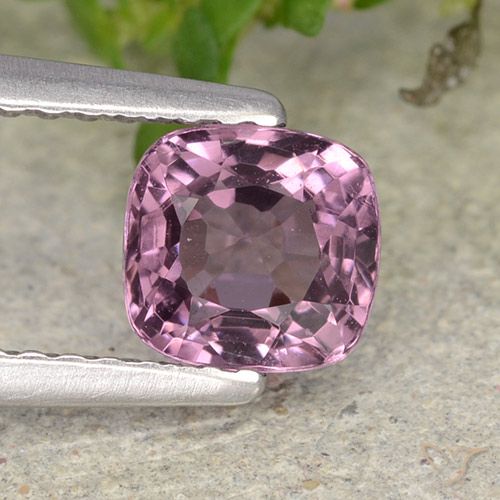 1.04ct Натуральный Светло-пурпурный шпинель, Подушка, VVS-VS