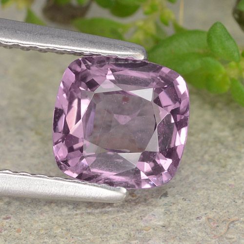1.21ct Натуральный Розовато-фиолетовый фиолетовый шпинель, Подушка, Чистота VS