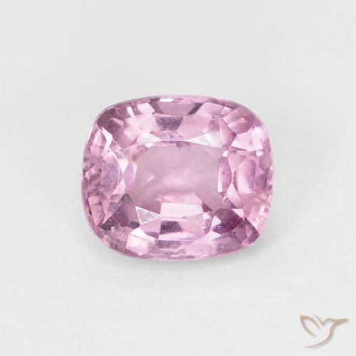 0.98ct Натуральный Светло-пурпурный шпинель, Подушка, VVS-VS