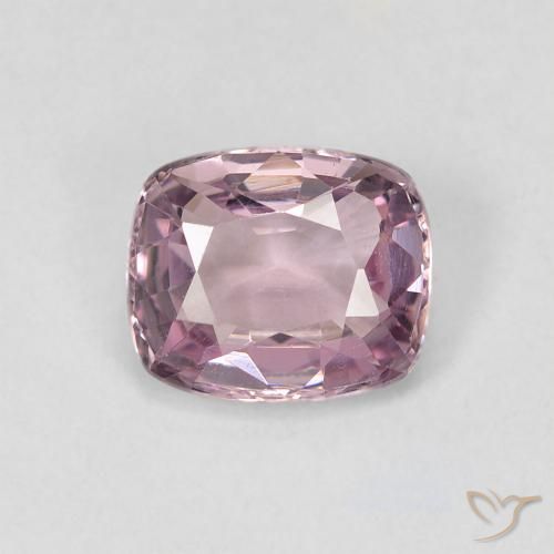 1.08ct Натуральный Средний фиолетовый шпинель, Подушка, Чистота VVS
