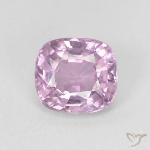 1.25ct Натуральный Светло-фиолетовый-розовый шпинель, Подушка, VVS-VS, Photo A