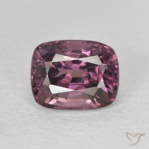 1.89ct Натуральный Темно-фиолетовый красный шпинель, Подушка, VVS-VS
