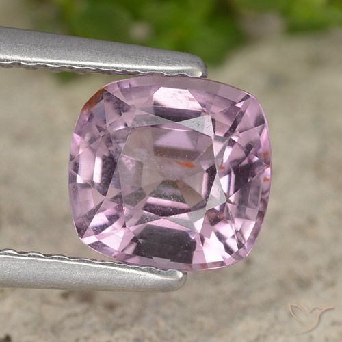 1.56ct Натуральный Светло-пурпурный шпинель, Подушка, VVS-VS