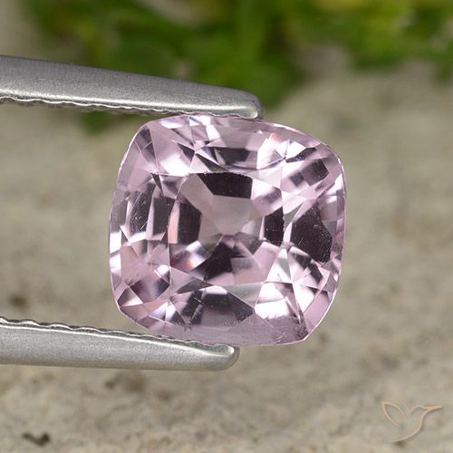 1.51ct Натуральный Светло-розовато-фиолетовый шпинель, Подушка, VVS-VS
