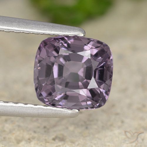 1.69ct Натуральный Темно-пурпурный шпинель, Подушка, VVS-VS