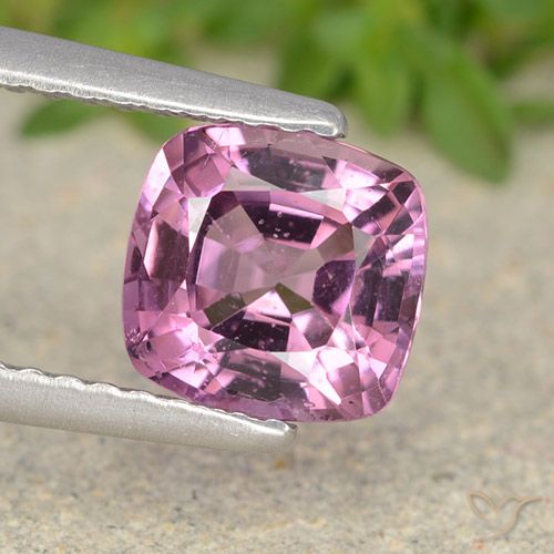 1.51ct Натуральный Глубокая лаванда шпинель, Подушка, VVS-VS