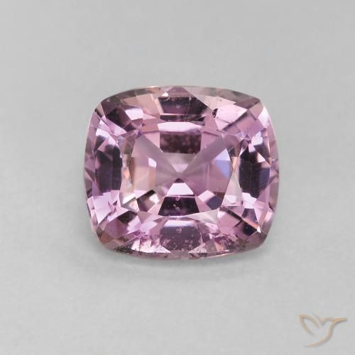 1.43ct Натуральный Светло-розовато-фиолетовый шпинель, Подушка, Чистота VVS