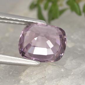 Натуральный фиолетовый шпинель 1,29 карата подушка крой, чистота VVS