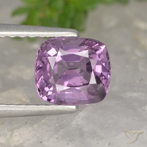 1.25ct Натуральный Светло-пурпурный шпинель, Подушка, VVS-VS