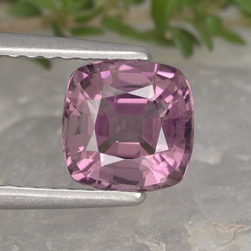 1.26ct Натуральный Темно-пурпурный шпинель, Подушка, Чистота VVS