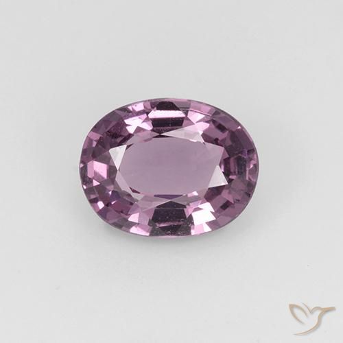 1.27ct Натуральный Виноградно-фиолетовый Шпинель, Овал, VVS-VS