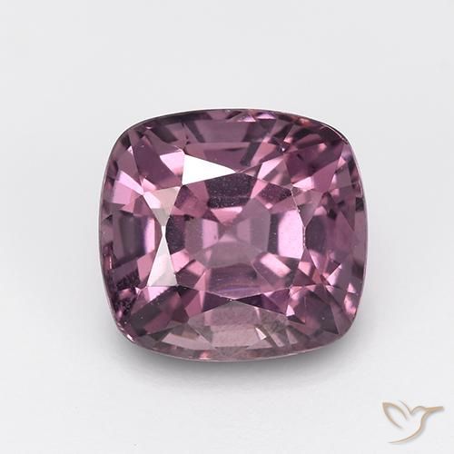 1.55ct Натуральный Сливовый фиолетовый шпинель, Подушка, VVS-VS