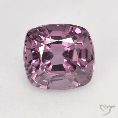 1.30ct Натуральный Средний фиолетовый шпинель, Подушка, Чистота VS