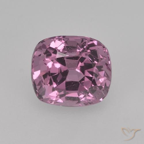 1.44ct Натуральный Темно-лиловый шпинель, Подушка, Чистота VS