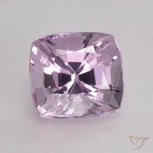1.53ct Натуральный Очень светло-фиолетовый шпинель, Подушка, Чистота VS
