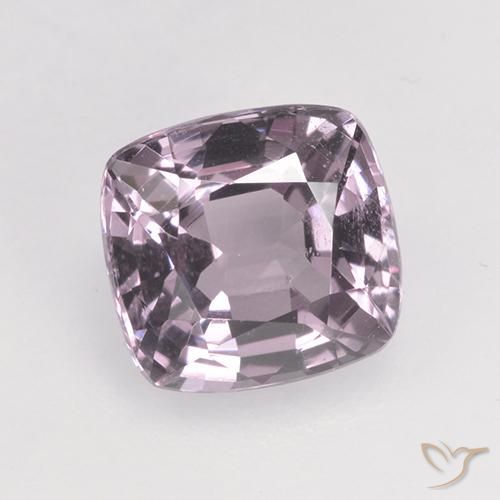 1.45ct Натуральный Светло-серовато-фиолетовый шпинель, Подушка, Чистота VS