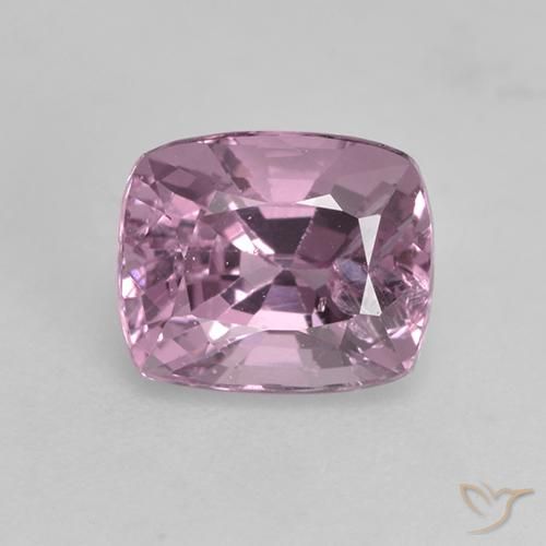 1.55ct Натуральный Светло-розовато-фиолетовый шпинель, Подушка, Чистота VS
