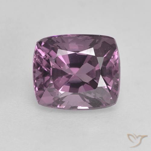 1.54ct Натуральный Средне-темно-фиолетовый Шпинель, Подушка, VVS-VS