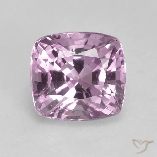 1.62ct Натуральный Светло-серовато-фиолетовый шпинель, Подушка, VVS-VS