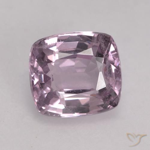 1.61ct Натуральный Светло-виноградный пурпурно-розовый шпинель, Подушка, Чистота VS