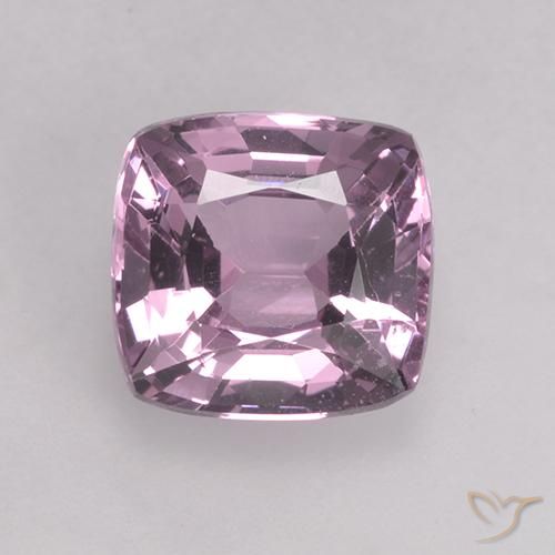 1.51ct Натуральный Светло-серовато-фиолетовый шпинель, Подушка, Чистота VS